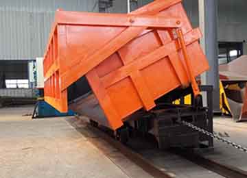 Coal Mining Car: Structure Of Side Dump Mine Car