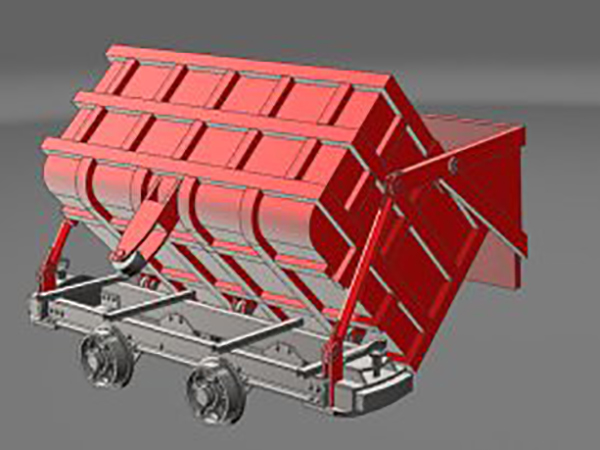 MC Series Side Dumping Mine Car Features