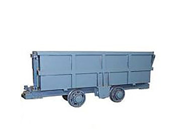 Mine Car: Working Environment Of Side Dumping Mine Car
