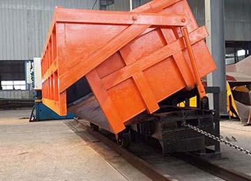 How To Repair And Maintain The Curved Track Side Dumping Mine Car?