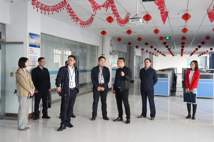 Warm Welcome Jining High-Tech Zone Lead Visit China Coal Group