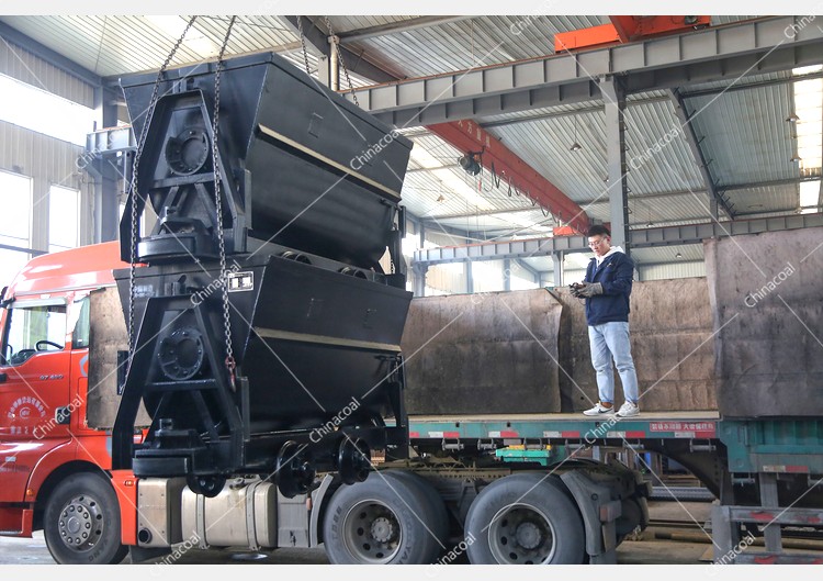 China Coal Group Sent A Batch Of Mining Bucket Tipping Mine Car To Shaanxi