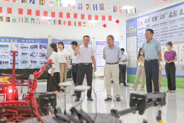 Leaders Of Shandong Polytechnic Vocational College Visited China Coal Group To Enterprise Development