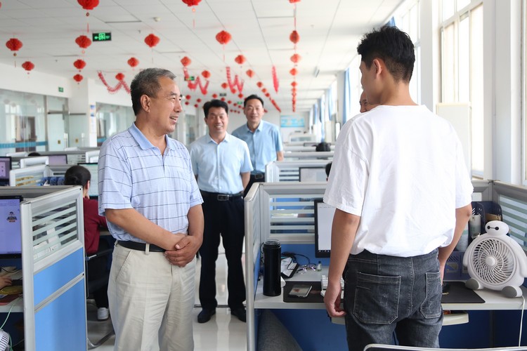 Leaders Of Shandong Polytechnic Vocational College Visited China Coal Group To Enterprise Development