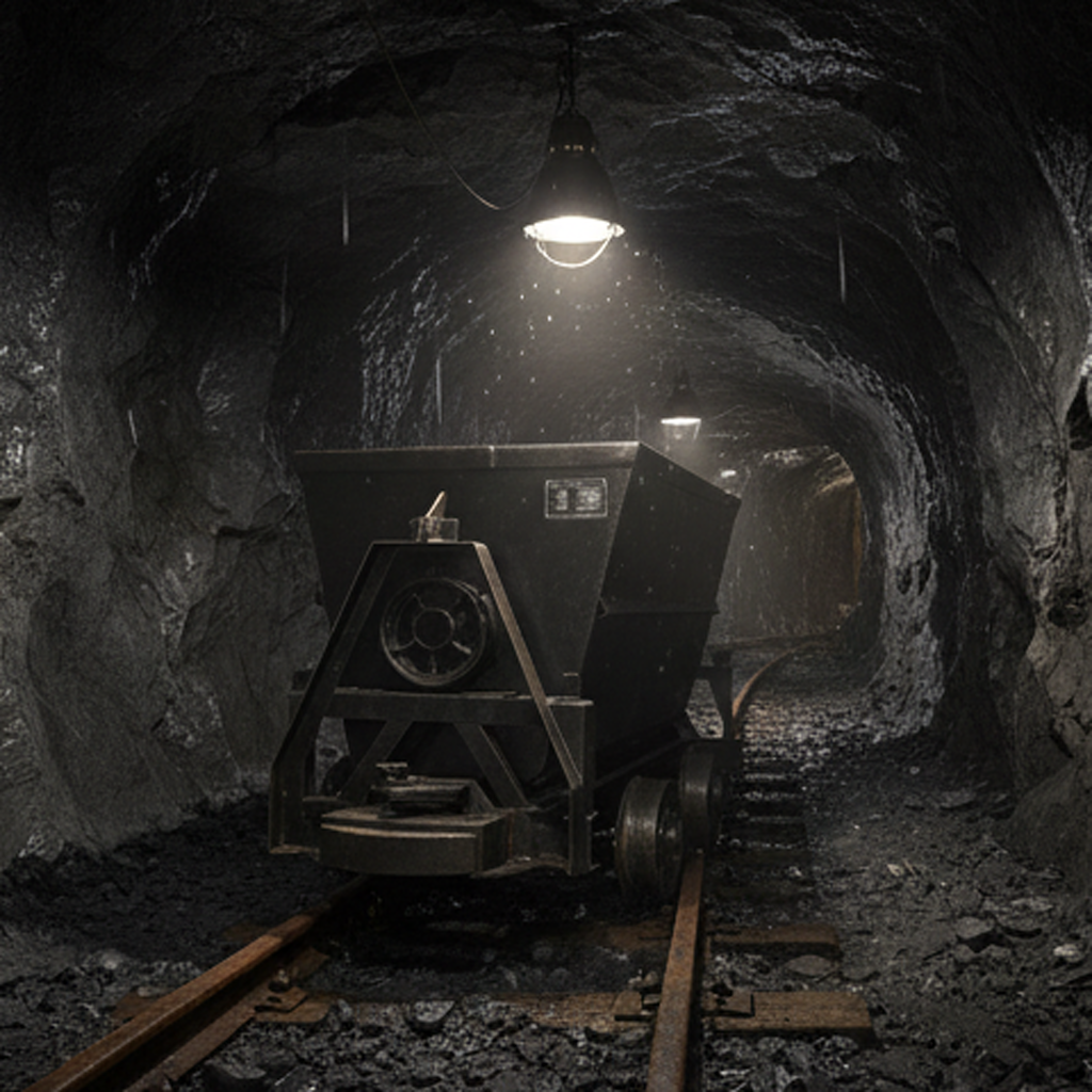 Coal Mining Equipment KFU0.75-6 Bucket-Tipping Mine Car